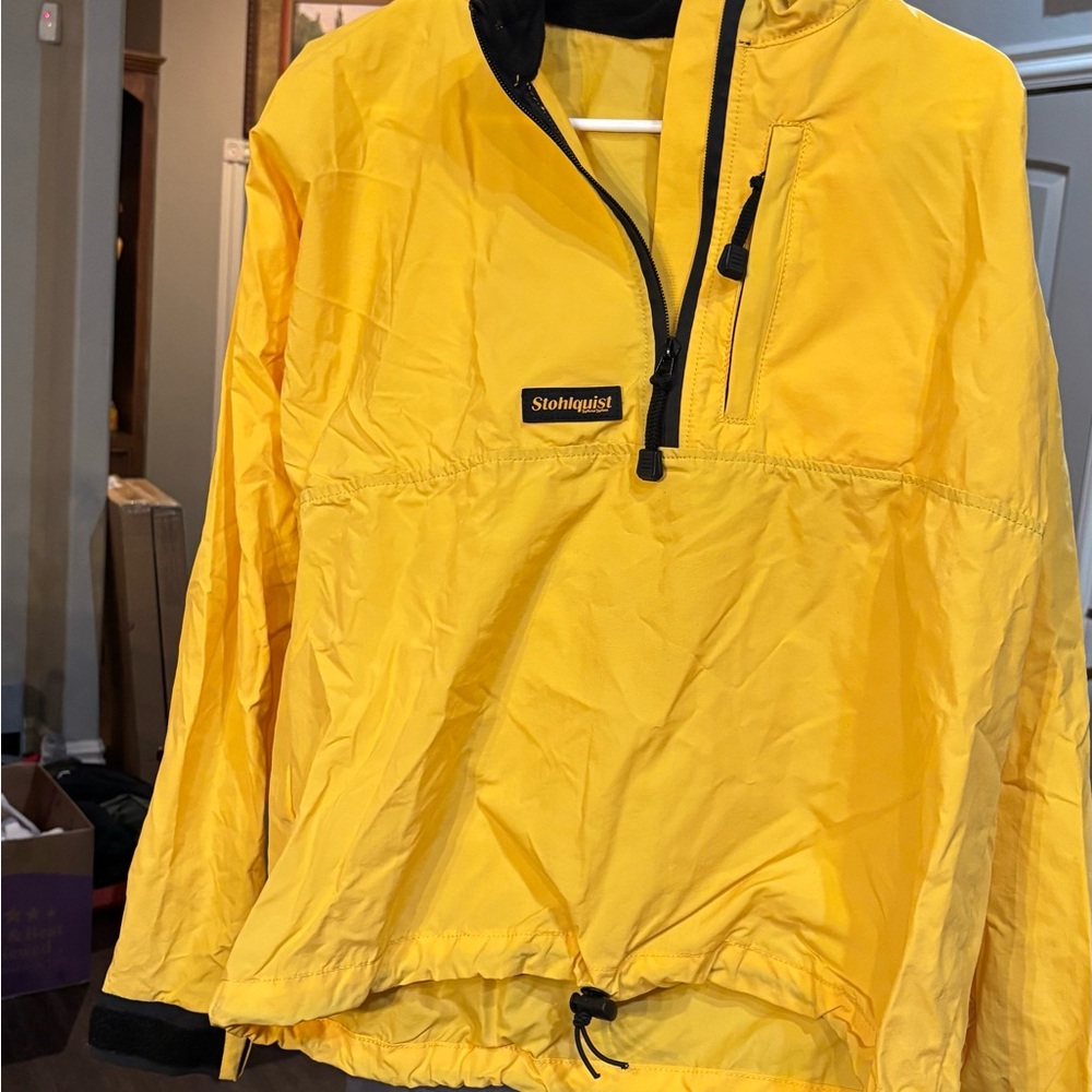 Yellow Windbreaker Jacket for Men